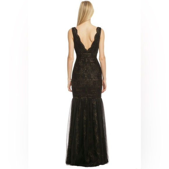 Monique Lhuillier Lusting Over You Black Gown $598 - Picture 14 of 16